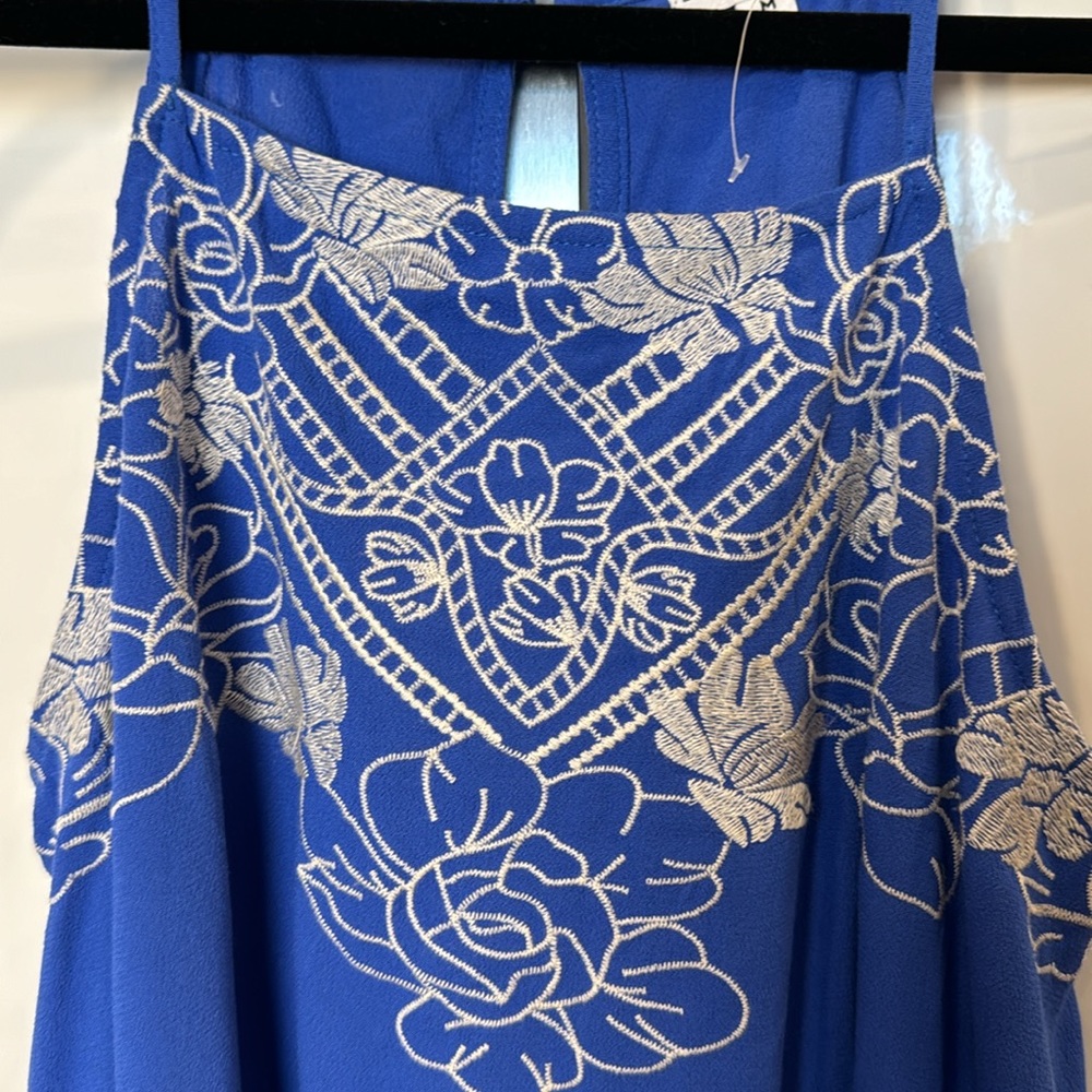 Love on a Hanger Embroidered Halter Top